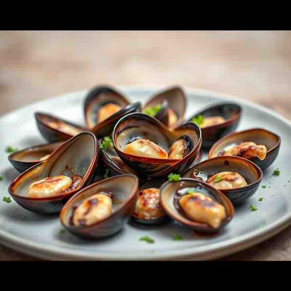 Grilled Limpets - Sea Food Snack